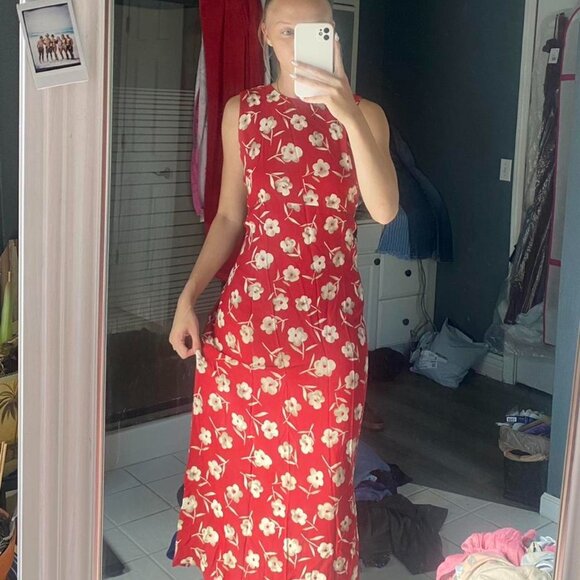 American Vintage Women's Red Dress - Picture 1 of 4
